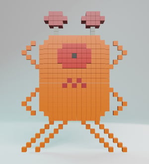 Four Arms Alien — 20ALIENZ voxel character from the UEFN game