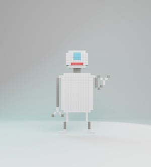 Jumbo Alien — 20ALIENZ voxel character from the UEFN game